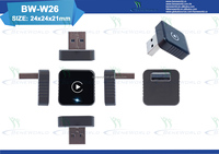 Adaptateur CarPlay sans fil portable 2 en 1 personnalisé OEM ODM pour les systèmes CarPlay et Android Auto filaires, livraison rapide