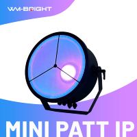 Mini PATT 450W IP RGBLAC 6-en-1 1800~8500K Projecteurs LED Wash pour Scène IP54 DMX512 pour DJ, Discothèques et Événements