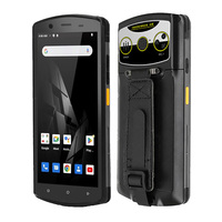 Dispositivo de escáner PDA Android portátil Almacén Lector de código de barras QR Terminal 2D Escáner de código de barras PDA 4G64G