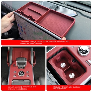 Alfombrilla Antideslizante de Silicona Inalámbrica para Consola Central Jietu Traveler Shanhai T2, Caja de Almacenamiento para Consola, Pantalla China - Product Image 5