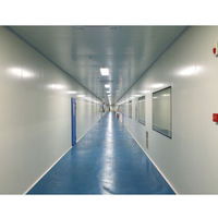 Solution clé en main pour salle blanche modulaire, projets à l'étranger, conception personnalisée, norme GMP, classe ISO 5-9, laboratoire, électronique, alimentation