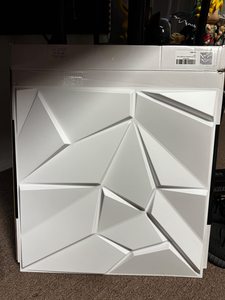 畅销防水酒店Pvc覆层墙面装饰方形Pvc室内3D墙板中国 - Product Image 2