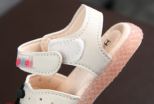 Chaussures pour tout-petits en gros, sandales souples pour bébés filles de 1 an, motif cerise princesse - Product Image 6