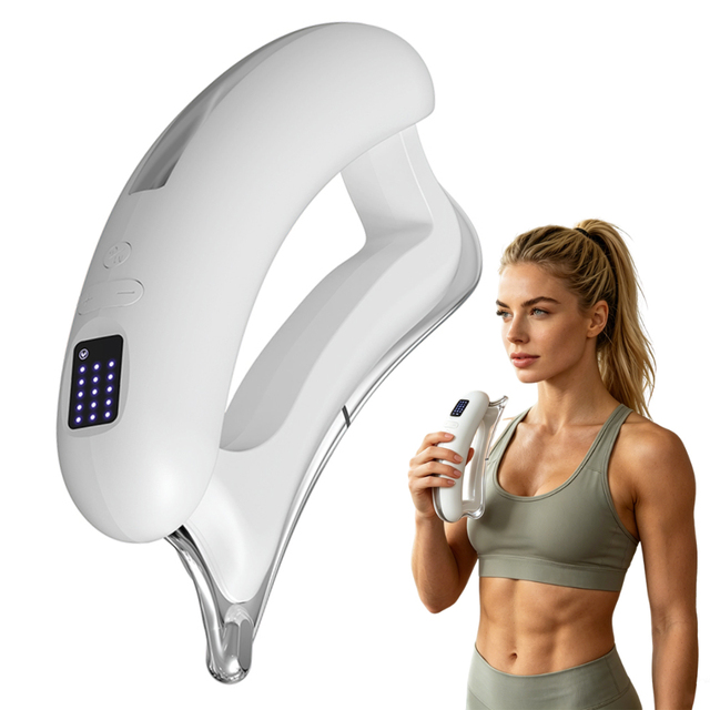 Electric Heated Fascia Knife, 3 Modes 5 Gears Vibration Muscle Scraper, Cordless Myofascial Release Gua Sha Tool