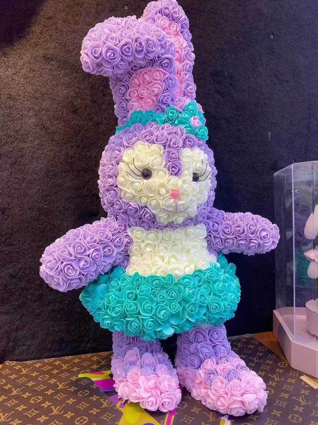 กล่องของขวัญสีม่วง stellalou ขนาดกลาง 45+