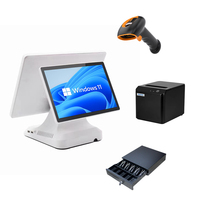 Terminal de caisse tactile RUINAI RN-D11 pour le commerce de détail, système POS avec Windows/Android OS, Wi-Fi 6, garantie 1 an