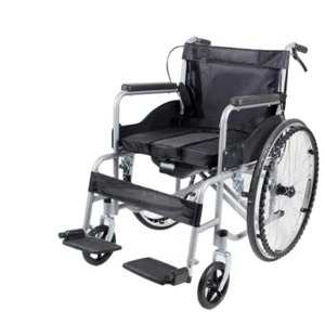 Portable Folding Wheelchair, Travel Wheelchair With Handbrake, Ultra-Light Wheelchair For The Elderly And Children - Product Image 6