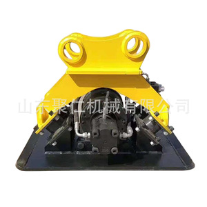 เครื่องบดอัดดินแบบสั่นสะเทือน Huanjun Excavator Vibratory Rammer น้ำหนัก 55 กก. ความเร็ว 5400 รอบต่อนาที ระบบไฮดรอลิก สำหรับงานดิน - Product Image 1