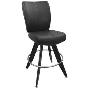 カジノスタイル調節可能な高さソフト回転ポーカーテーブルマシンチェアホームバーホテルギャンブル用バケットバースツール付き - Product Image 4