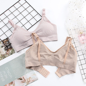 Reggiseno da Allattamento Premaman <span class=keywords><strong>in</strong></span> Pizzo per Uso Quotidiano, Senza Ferretto, Traspirante, Ricamato, Coppe 3/4, Design con Spalline, per <span class=keywords><strong>Gravidanza</strong></span> e Post-Parto - Product Image 3