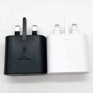 Cargador Rápido Tipo-C de 20W con USB PD para <span class=keywords><strong>Carga</strong></span> Rápida Adaptativa para S25/S24/S23/S22/S21 Note 20 Ultra Plus - Product Image 3