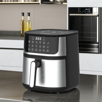 Friteuse à air sans huile B-60011, capacité 5,5 L, friteuses à air électriques sans huile, friteuse à air saine