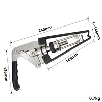 Outil de retrait de compresseur de ressort de soupape aérienne outil de remplacement de joint de moteur de tige pour OHV OHC CHV