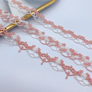 Affninfty Trung Quốc Tùy Chỉnh Bán Buôn Ngọc Trai Ren Ribbon <span class=keywords><strong>Haberdashery</strong></span> Rhinestone Đính Cườm Tăng Thêu Abaya Ren Trim Cho Quần Áo - Product Image 3