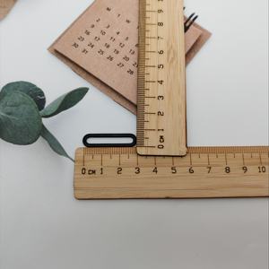 OEM Factory Lingerie Bra Ring Slider <b>Hook</b> with <b>Nylon</b> Coated O Pattern Swimwear and Bikini Bra Straps Ring for Custom Girl Wear - Product Image 5