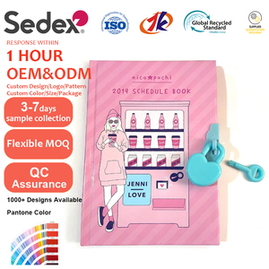 สมุดบันทึกเด็กผู้หญิงพร้อมล็อคกุญแจรูปหัวใจเครื่องเขียนของเด็กผู้หญิงสมุดบันทึกของเล่นเจ้าหญิงรายการส่งเสริมการขายชุดวารสารลับ - Product Image 1