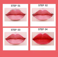 Lápiz Delineador de Labios YZS de Doble Punta, Resistente a la Transferencia, Delineador Giratorio de Doble Cabeza, Maquillaje Mate, Crayón Labial de Larga Duración, Tinta de Labios Aterciopelada