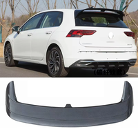 Auto-Karosserie-Kit Heckflügel für VW Golf 8 GTI Einzeldeck-Schraubbefestigung Upgrade auf CS Übersee-Version Modifikationsteil