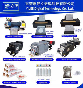 Ideas de Negocio con Poca Inversión 2025 Impresora Plóter Textil de Inyección de Tinta con Doble XP600 para Película DTF PET Máquina de Impresión de Logos <span class=keywords><strong>en</strong></span> Camisetas A3 - Product Image 6