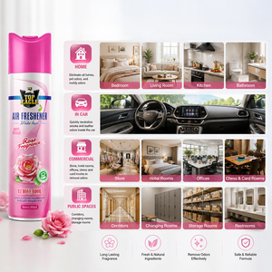 Spray désodorisant d'ambiance en gros à base d'eau, parfum jasmin citron, <span class=keywords><strong>formule</strong></span> non toxique sans danger pour l'inhalation, pour la maison, OEM - Product Image 6