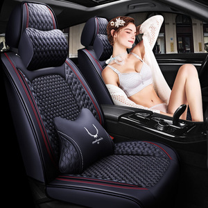 Fundas de Asiento de Coche de Diseño Universal 5D de Seda Helada, Lujosas y Cómodas, Personalizadas de Fábrica, en Stock, Buen Precio, 2026 - Product Image 3