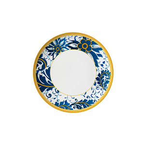 Table Ware <b>Dinnerware</b> <b>Sets</b> Nordic Ceramic Dining Plates Pastel Colour Luxury Dinner <b>Set</b> Royal Blue Gold Rim Plates - Product Image 5