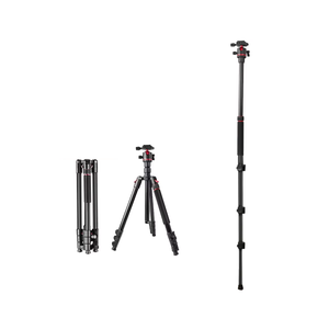 Portable Photographer Equipment caméra trépied affichage monopode caméra Q 173 support extérieur voyage caméra vidéo trépied support 173cm - Product Image 3