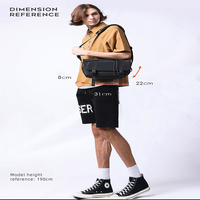 TANGCOOL Sac messager pour homme, sac à bandoulière décontracté, multi-poches, grande capacité, pour les déplacements quotidiens, les voyages, l'extérieur
