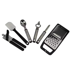 Utensilios de Cocina de Alta Calidad de Color Negro, Resistentes al Calor, Juego de 24 Piezas de Utensilios de Cocina de Nailon para Usar con Sartenes Antiadherentes - Product Image 4