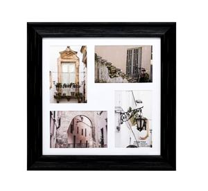 Gran oferta 2025, marco de madera MDF, <span class=keywords><strong>Collage</strong></span> Show 3, 4 fotos, apertura múltiple para decoración colgante de pared, se acepta regalo de <span class=keywords><strong>arte</strong></span> personalizado - Product Image 4