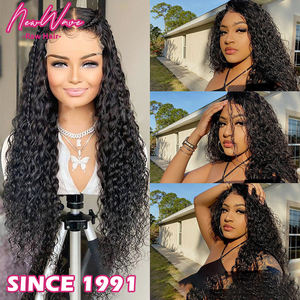 Perruques Lace Front en <span class=keywords><strong>Cheveux</strong></span> Humains Cambodgiens Vierge, Ondulés Naturels, 10-30 Pouces, Perruque Frontale Complète HD Transparente avec Baby Hair - Product Image 6