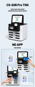 Station de location de batteries externes à 6 emplacements, charge rapide 40W, écran 8 pouces, borne de <span class=keywords><strong>recharge</strong></span> partagée, station de <span class=keywords><strong>recharge</strong></span> de téléphones portables pour usage public - Product Image 4