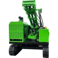 Sistema de Control Remoto de un Solo Botón con Motor de Bomba de Motor de 61KW de Alta Eficiencia, Funciones de Reinicio y Hincado, Hincadora Solar