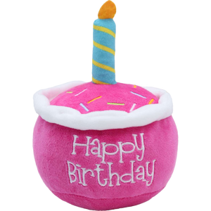 Novo ecológico parody cão brinquedos, animais de estimação, mastigar, brinquedos para todos os cães, idade e tamanhos, feliz aniversário, série, comida - Product Image 4