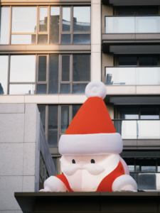 Classico Babbo Natale Gonfiabile Rosso Impermeabile 8-10 Piedi per Decorazioni Natalizie e <span class=keywords><strong>Diffusione</strong></span> della Buona Umorezza Natalizia all'Aperto - Product Image 5