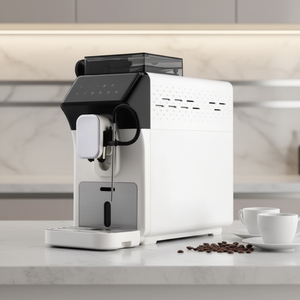 <span class=keywords><strong>Cafetera</strong></span> Espresso Automática con Molinillo Integrado y Espumador de Leche, de un Solo Toque, para el Hogar y la <span class=keywords><strong>Cocina</strong></span> - Product Image 6