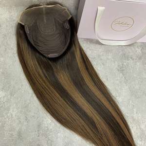 Postizo de Cabello Europeo Sin Procesar 8x10 con Frente de Encaje, Alta Calidad, Listo para Enviar, Línea de Cabello Invisible, Piezas de Cabello para Mujer - Product Image 5