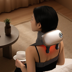 Masajeador de hombros y cuello de uso doméstico totalmente automático con Control remoto, chal de activación por voz, calefacción - Product Image 2