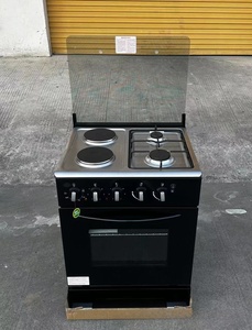 Household Upright Oven with Integrated <b>Stove</b> 4 Burner Function Stainless Steel Class a Energy Efficiency - Product Image 4