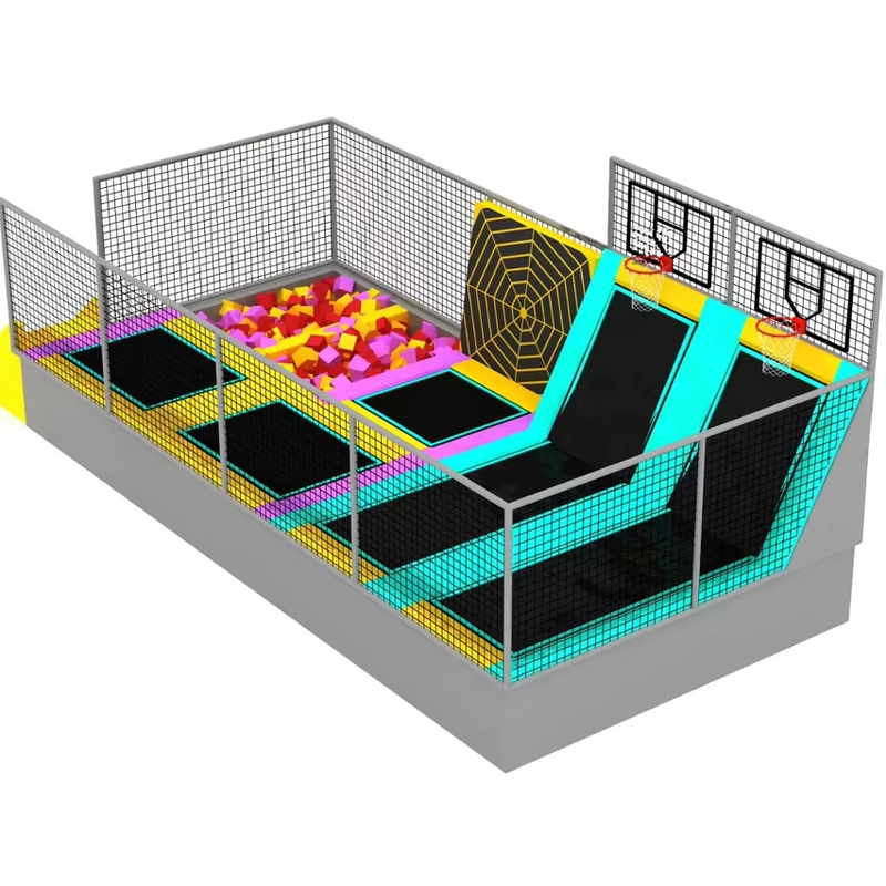 Commercial Trampoline Park Equipment Customized Children