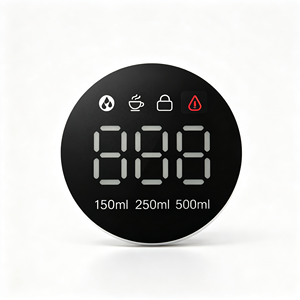 Pegatina Personalizada para Panel de Control de Interruptor de Membrana con Ventana de Visualización, de PET PVC, para Icono de Cerradura de Calentador de Tazas, Calcomanía Autoadhesiva - Product Image 2