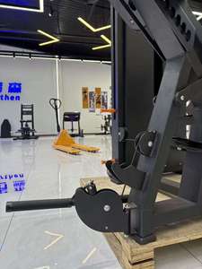 Macchina per Estensione Schiena Regolabile in Acciaio per Uso Commerciale con Pila di Pesi da 80 kg - Product Image 4