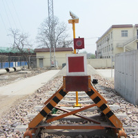 Panneau de signalisation anti-collision pour wagon de train CDH-2, type coulissant, à énergie solaire, LED, fixe, protection Chine