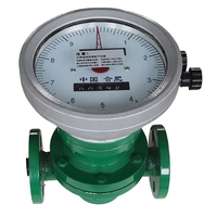 Jingjie LC caudalímetro de acero inoxidable de alta temperatura de alta viscosidad instrumento para aceite lubricante de gasolina diésel agua
