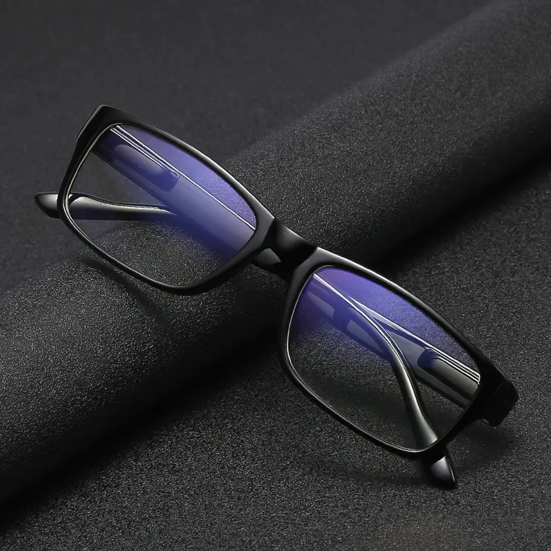 Vente en gros de nouvelles lunettes à monture PC bloquant la lumière bleue Lunettes de lecture optiques à la mode pour hommes et femmes en vente