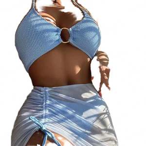 Trajes de Baño de Diseño OUTPACE para Mujer 2025, Trajes de Baño de Dos Piezas en Blanco para Venta, Conjunto de Bikini Personalizado - Product Image 2