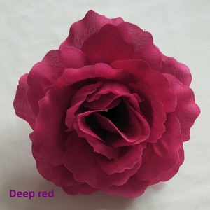 Têtes de roses artificielles en soie de 10 cm, simulation réaliste, vente en gros, <span class=keywords><strong>pour</strong></span> colonnes murales - Product Image 3