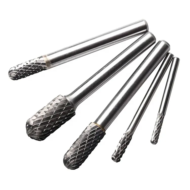 Carbide Burr Set Solid Tungsten Carbide Rotary Burrs Type C series Carbide Metalworking Tools CNC Tools Manufacturer