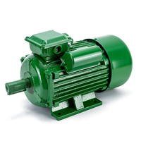 Moteur asynchrone monophasé à double condensateur avec boîtier en acier YC-132S-4 5,5KW/7,5HP, vente directe d'usine