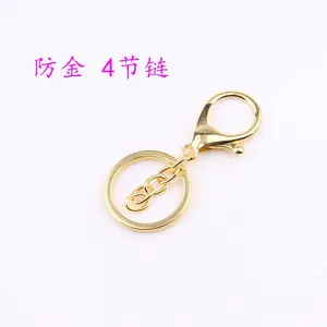 30mm कुंजी अंगूठी लंबी 70mm लोकप्रिय क्लासिक 5 रंग मढ़वाया लॉबस्टर अकवार कुंजी हुक श्रृंखला गहने बनाने के लिए चाबी का गुच्छा